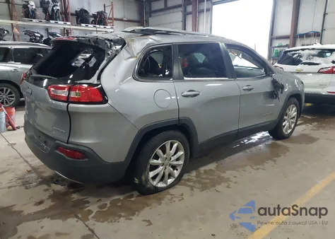 2014 Jeep Cherokee Limited z USA, uszkodzony, nr VIN 1C4PJMDS0EW242497